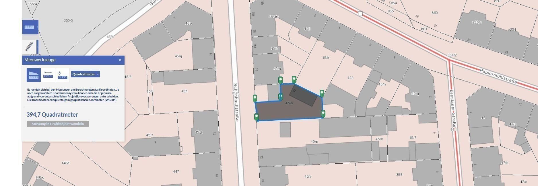 Grundstück zur Miete provisionsfrei 700 € 394,7 m²<br/>Grundstück Schönbachstr. 74 Stötteritz Leipzig 04299