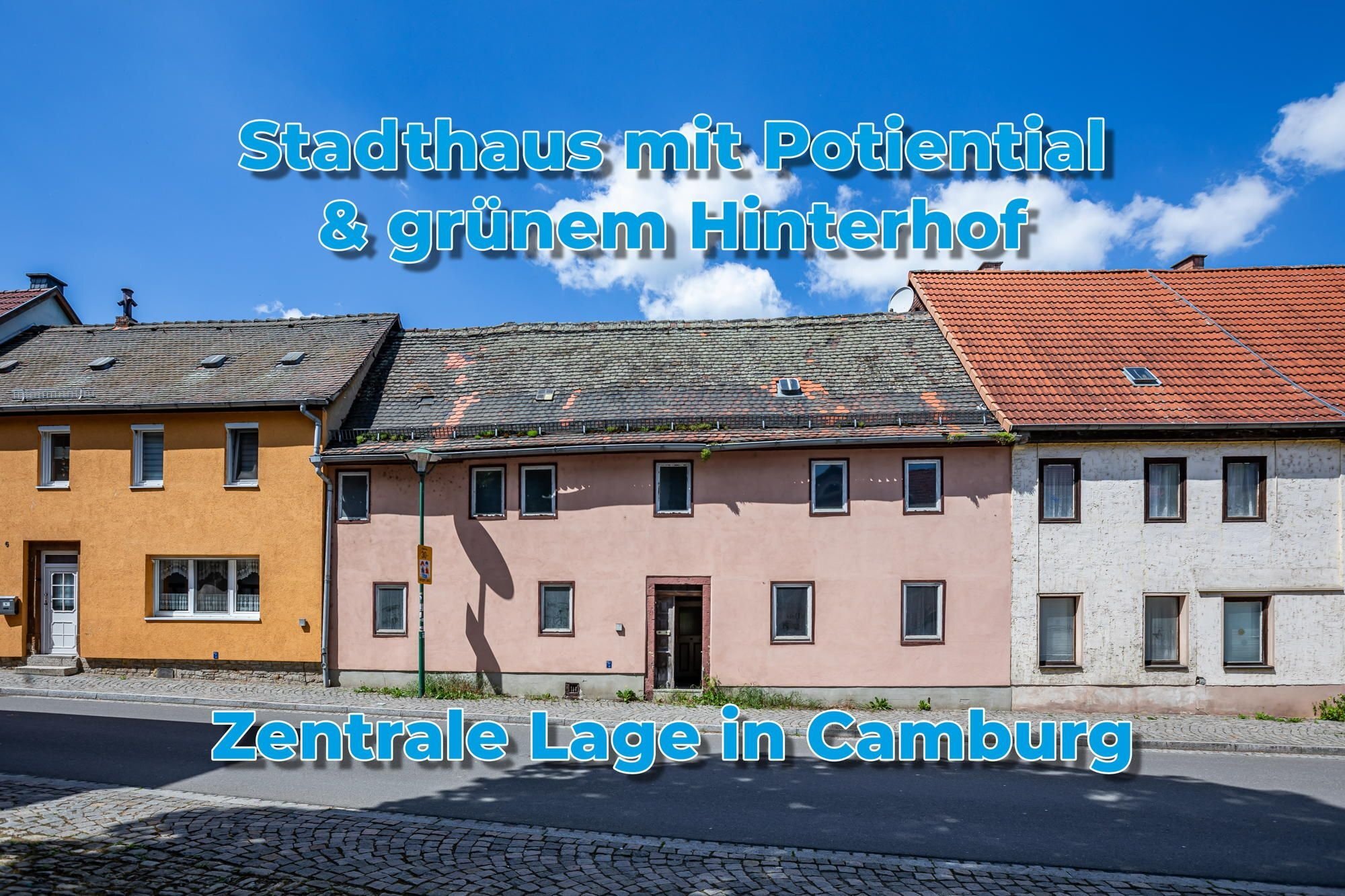 Stadthaus zum Kauf 25.000 € 12 Zimmer 97,5 m²<br/>Wohnfläche 291 m²<br/>Grundstück ab sofort<br/>Verfügbarkeit Camburg Camburg 07774