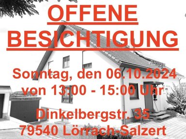 Doppelhaushälfte zum Kauf provisionsfrei 495.000 € 4 Zimmer 106 m² 336 m² Grundstück Dinkelbergstraße 35 Salzert Lörrach 79540