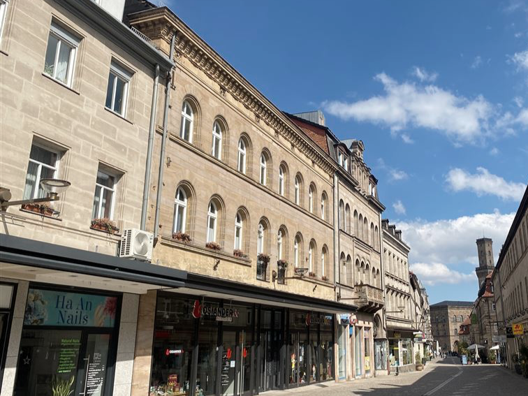 Wohnung zur Miete 950 € 2 Zimmer 75 m²<br/>Wohnfläche 2.<br/>Geschoss ab sofort<br/>Verfügbarkeit Schwabacher Strasse 22 Altstadt / Innenstadt 13 Fürth 90762