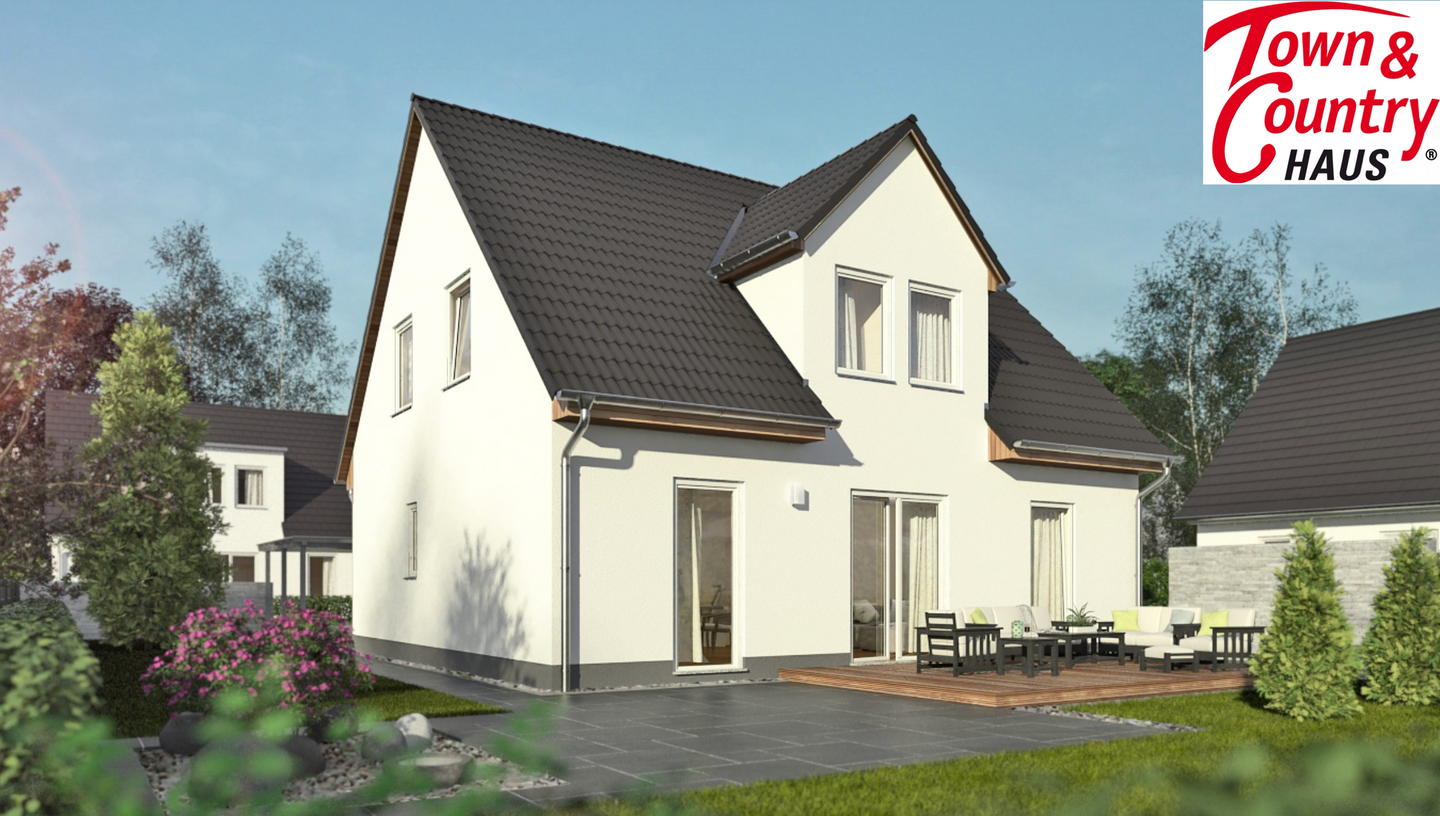 Immobilie in Hirschaid - Town & Country Flair 134 – modernes Familienhaus mit ca. 143,9 m² Netto-Raumfläche in Rothensand bei Hirschaid (Bamberg) - Bild 1