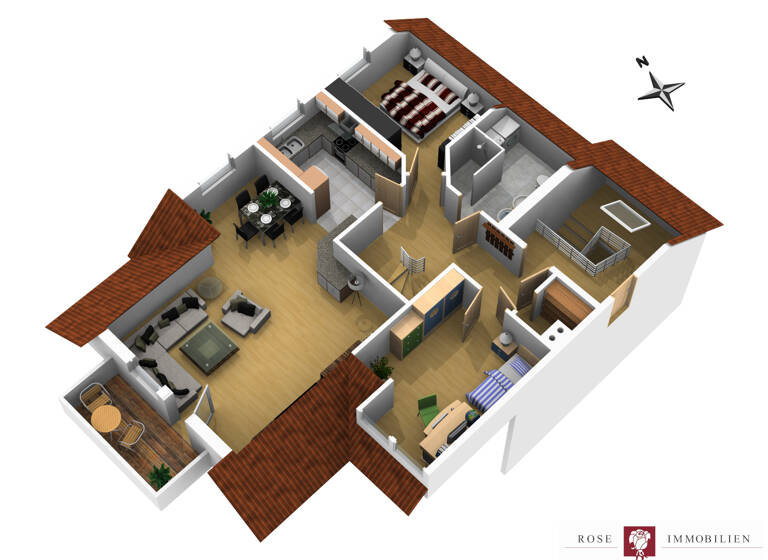 Wohnung zum Kauf 259.000 € 5 Zimmer 83,4 m²<br/>Wohnfläche Dachgeschoss<br/>Geschoss Rietenau Aspach 71546