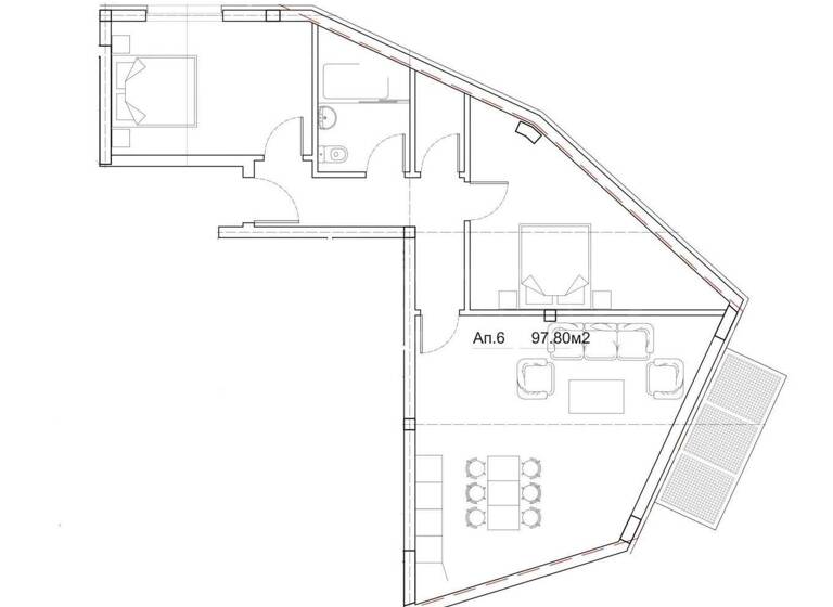 Studio zum Kauf 168.063 € 3 Zimmer 111,3 m² Sofia