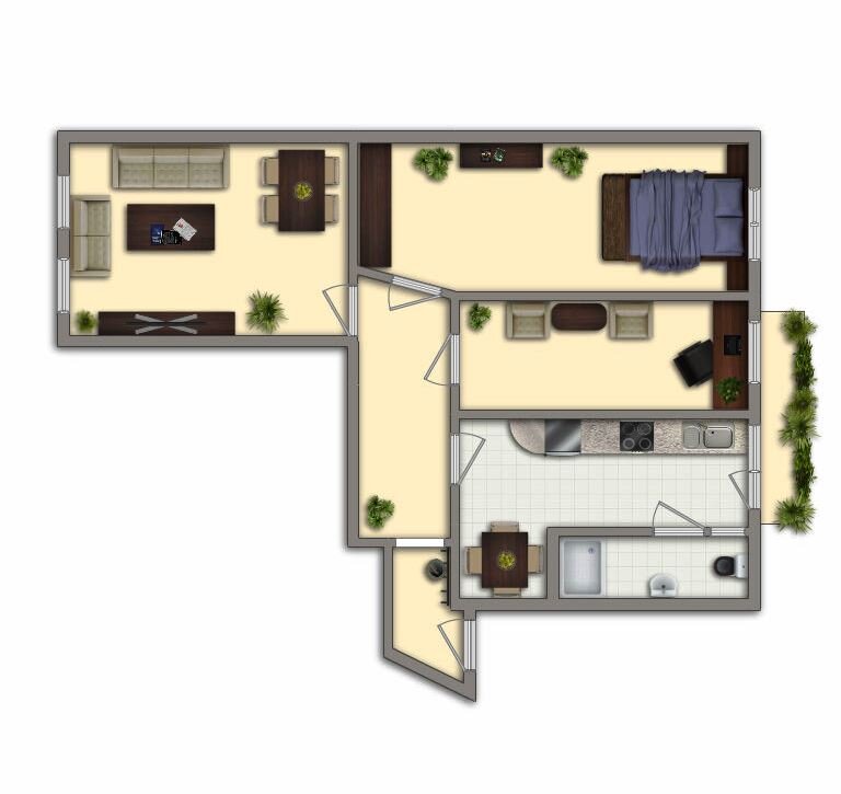 Wohnung zur Miete 270 € 3 Zimmer 62,2 m²<br/>Wohnfläche 3.<br/>Geschoss Andreasstraße 11 Lutherviertel 221 Chemnitz 09126