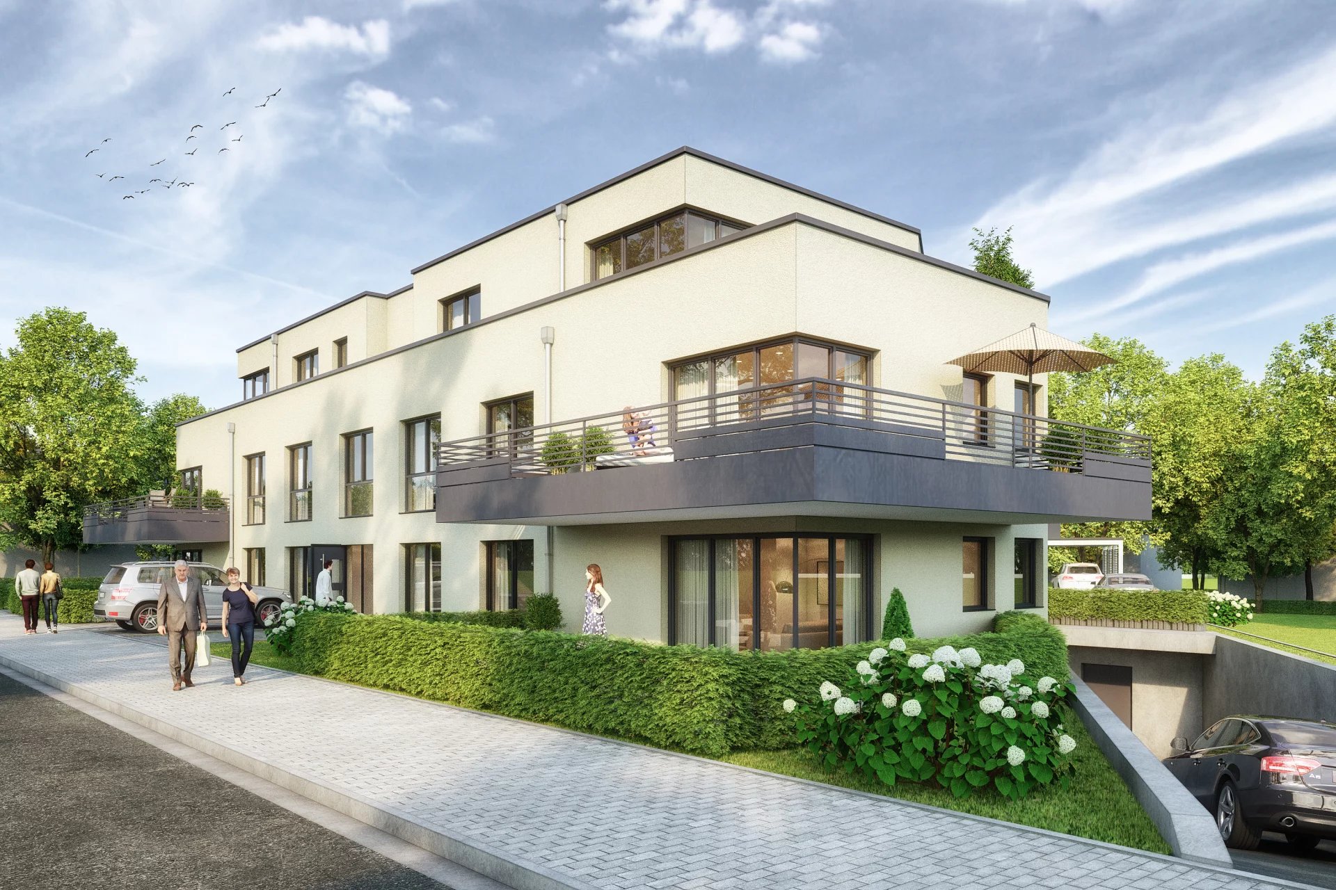 Apartment zum Kauf provisionsfrei 430.000 € 3 Zimmer 103,7 m²<br/>Wohnfläche Schweicher Str. 45 Issel Schweich 54338