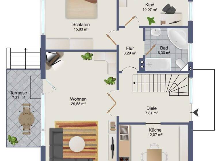 Einfamilienhaus zum Kauf 379.000 € 6 Zimmer 127,2 m² 1.097 m² Grundstück frei ab sofort Süder-Westerwisch Cuxhaven 27474