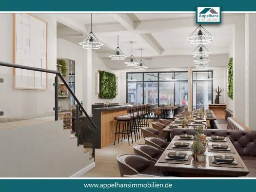 Bar/Café zur Miete provisionsfrei 5.500 € 251 m² Gastrofläche Innenstadt Osnabrück 49074