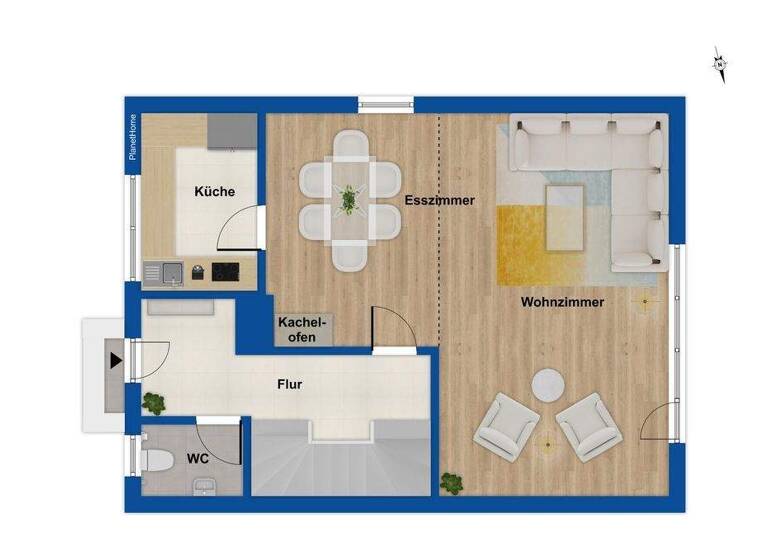 Doppelhaushälfte zum Kauf 359.000 € 5 Zimmer 122,2 m² 294 m² Grundstück Alburg Straubing 94315