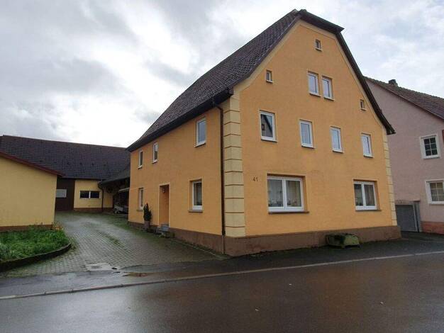 Einfamilienhaus zum Kauf 299.000 € 7 Zimmer 115 m² 1.350 m² Grundstück Höhefeld Wertheim-Höhefeld 97877