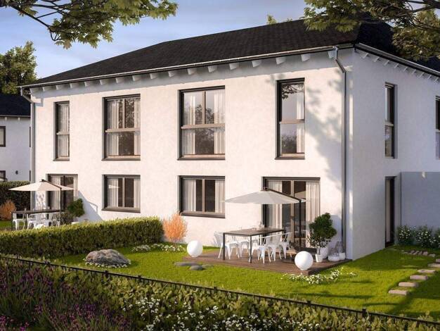 Doppelhaushälfte zum Kauf provisionsfrei 460.500 € 5 Zimmer 128,1 m² 492 m² Grundstück frei ab sofort Sonnenblumenstraße 37 Niederhof Schwandorf 92421