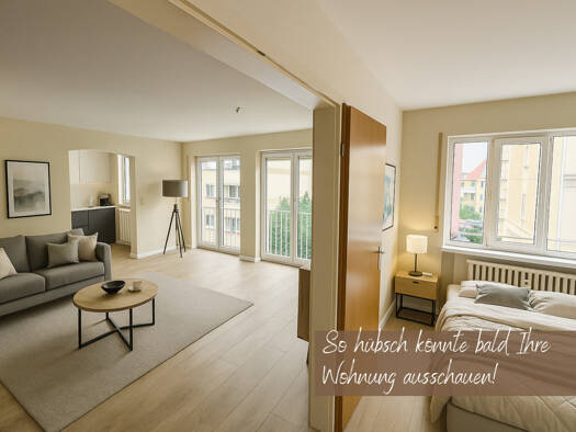 Wohnung zur Miete 400 € 2 Zimmer 51,3 m² 2. Geschoss frei ab 01.01.2026 Neugröba Riesa 01587
