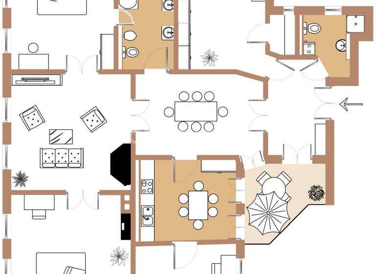Wohnung zum Kauf 425.000 € 5 Zimmer 184 m²<br/>Wohnfläche 2.<br/>Geschoss ab sofort<br/>Verfügbarkeit Innenstadt Gera 07545