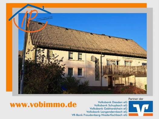 Einfamilienhaus zum Kauf 129.000 € 7 Zimmer 223 m² 535 m² Grundstück Rabenscheid Breitscheid 35767