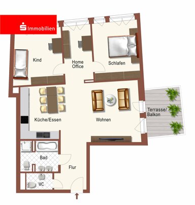 Wohnung zur Miete 3 Zimmer 111 m² Schmalkalden Schmalkalden 98574