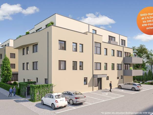 Wohnung zum Kauf - Erstbezug provisionsfrei 370.000 € 3 Zimmer 80,6 m² EG Annerod Fernwald 35463