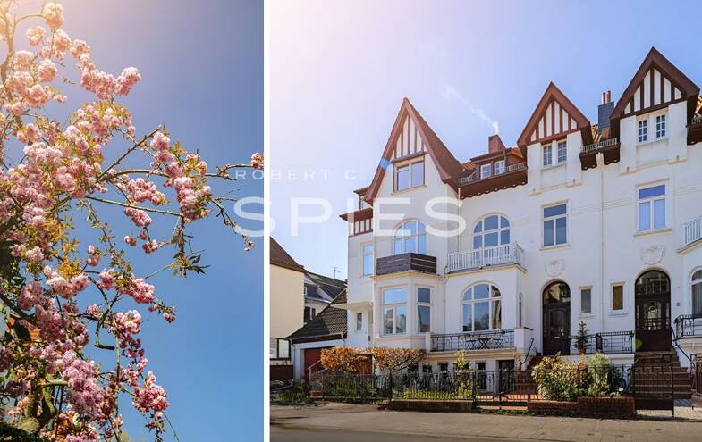 Reihenmittelhaus zur Miete 2.900 € 9 Zimmer 300 m² 292 m² Grundstück Bürgerpark Bremen 28209