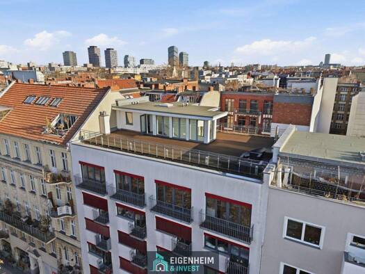 Penthouse zum Kauf 2.550.000 € 5 Zimmer 298 m² 5. Geschoss Kreuzberg Berlin 10997