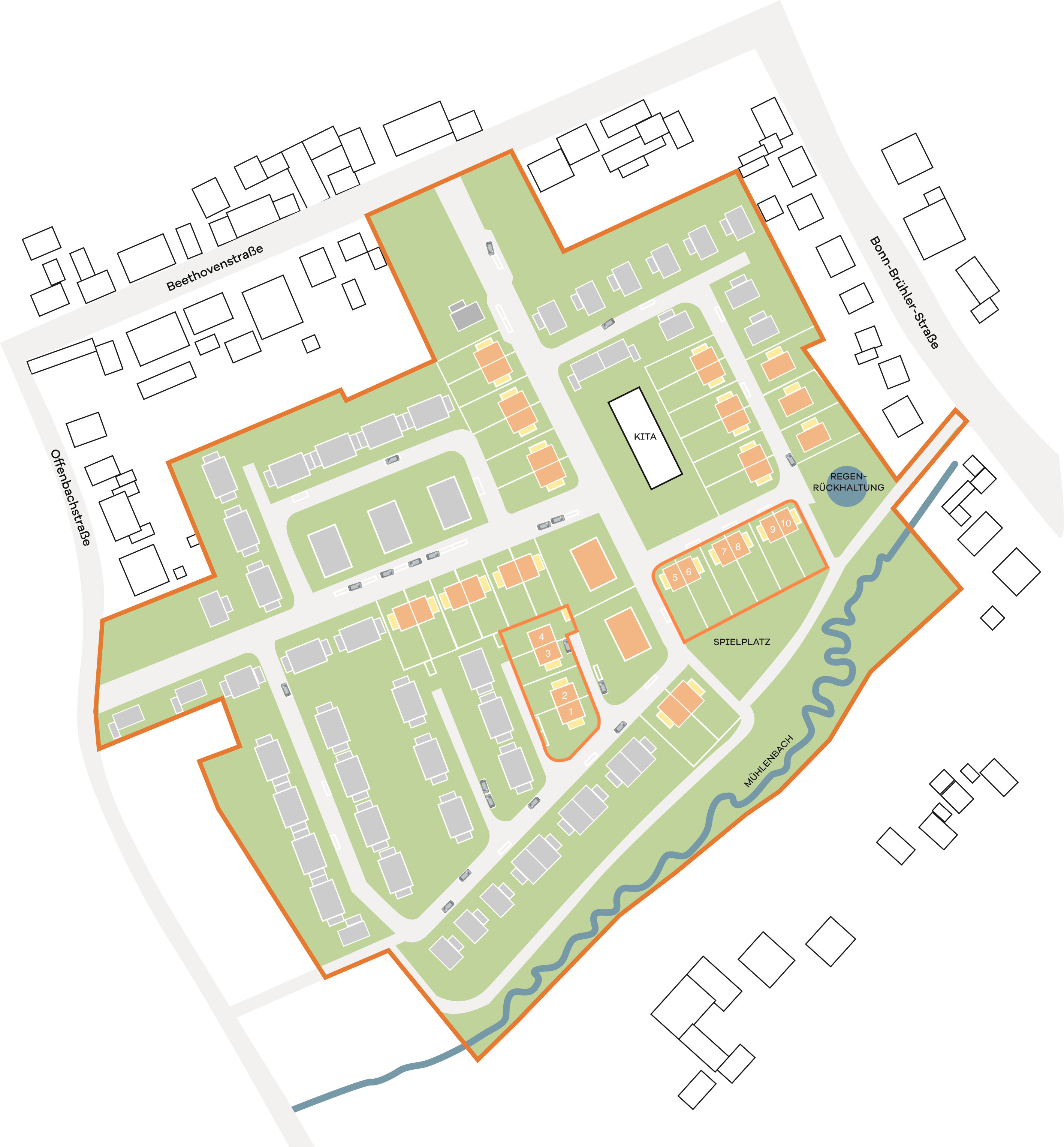 Doppelhaushälfte zum Kauf 499.900 € 6 Zimmer 171 m²<br/>Wohnfläche 328 m²<br/>Grundstück Helmut-Schmidt-Str. 35 Bornheim Bornheim 53332