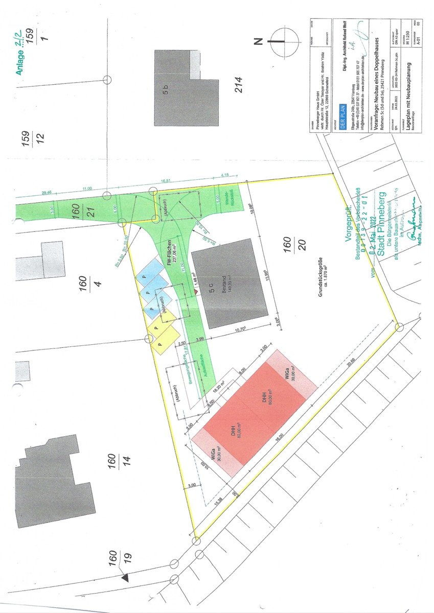 Grundstück zum Kauf 359.000 € 880,4 m²<br/>Grundstück Wahlbezirk 017 Pinneberg 25421