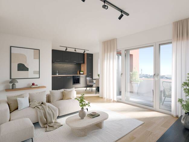 Wohnung zum Kauf 463.004 € 2 Zimmer 55,9 m² 2. Geschoss frei ab 30.09.2029 Stromerstraße 3 Tafelhof Altstadt und engere Innenstadt 90443