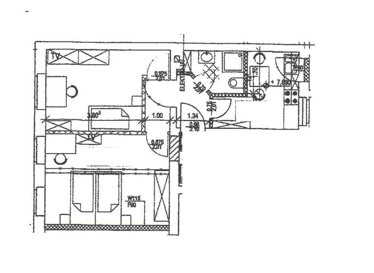 Wohnung zur Miete 295 € 2 Zimmer 48 m² 2. Geschoss frei ab sofort Askanische Straße 13 Innenstadt Dessau-Roßlau 06842
