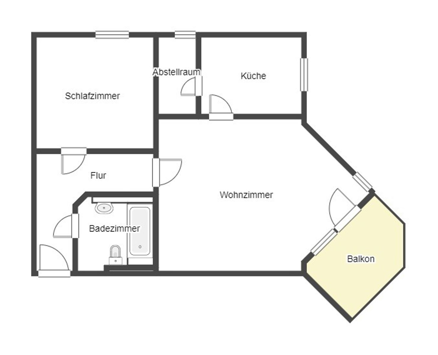 Immobilie zum Kauf als Kapitalanlage geeignet 63.000 € 2 Zimmer 57,2 m²<br/>Fläche Burgstädt Burgstädt 09217