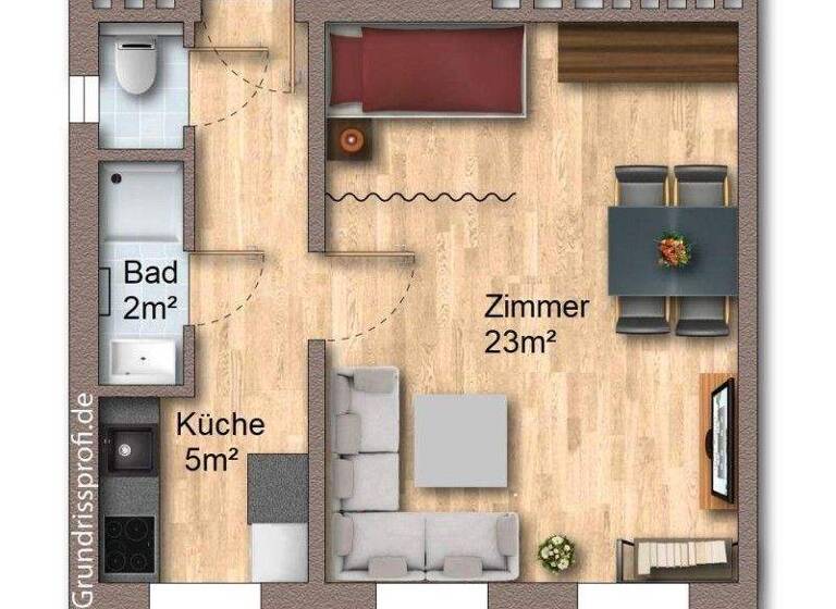 Studio zum Kauf 122.400 € 1 Zimmer 34 m² 3. Geschoss Wien 1020
