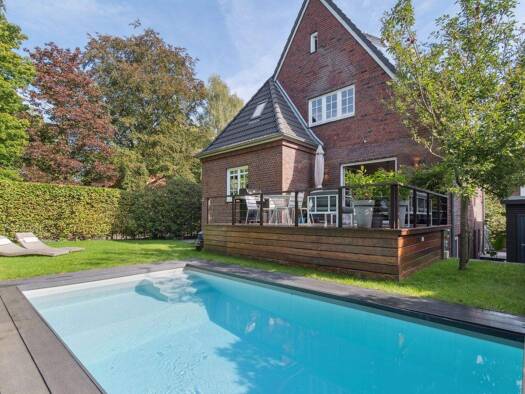 Einfamilienhaus zum Kauf 2.290.000 € 9 Zimmer 253 m² 555 m² Grundstück frei ab sofort Groß Flottbek Hamburg 22607