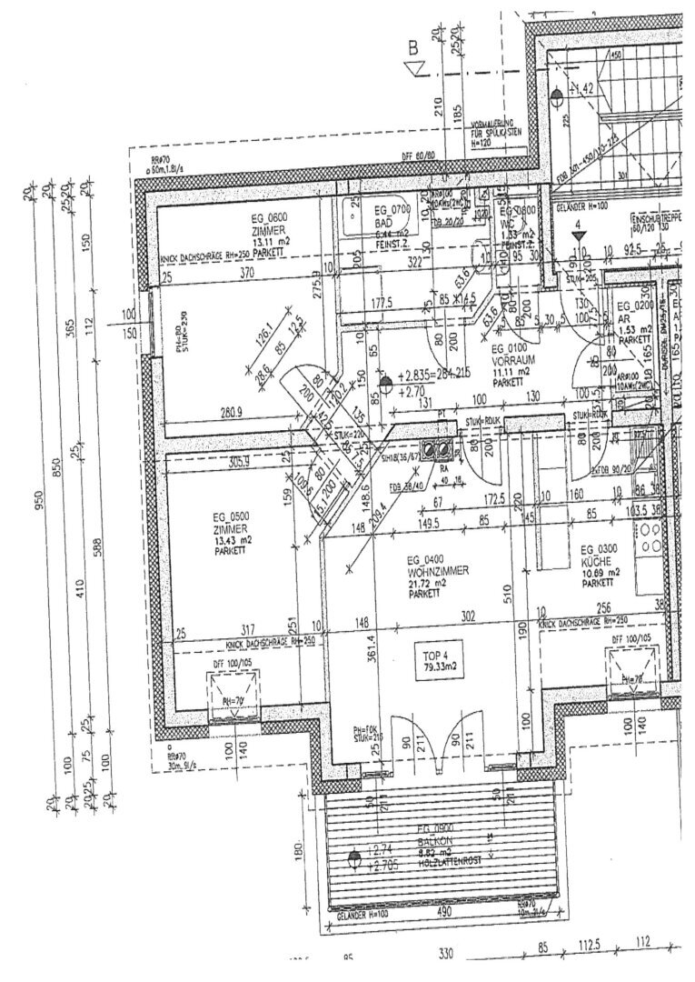 Wohnung zur Miete 657 € 3 Zimmer 79,1 m²<br/>Wohnfläche 1.<br/>Geschoss Dorfplatz Hofamt Priel 3681