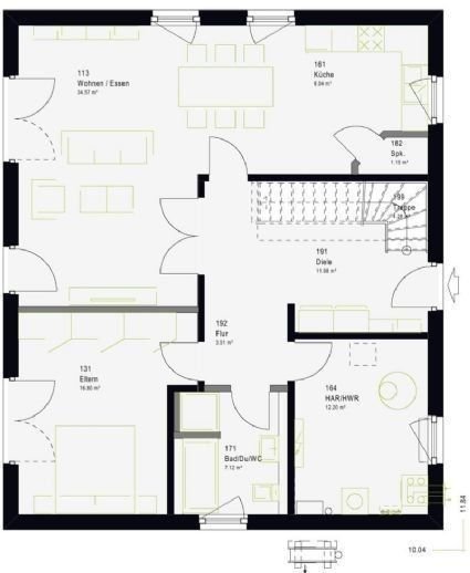 Einfamilienhaus zum Kauf provisionsfrei 455.750 € 6 Zimmer 198 m²<br/>Wohnfläche 456 m²<br/>Grundstück Arsbeck Wegberg 41844