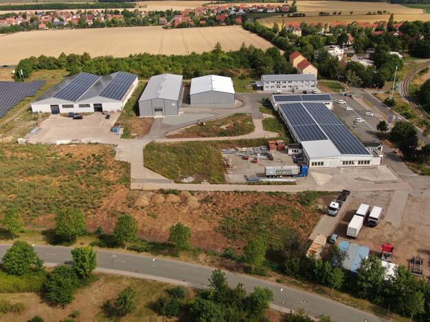 Lagerhalle zur Miete 3 € 6.450 m² Lagerfläche Grunstedter Weg 3 Ulla Nohra 99428