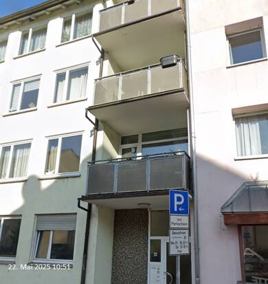 Wohnung zur Miete 467 € 2 Zimmer 43 m² Geschoss 1/3 Kasernstraße 22 Stadtmitte Neu-Ulm 89231