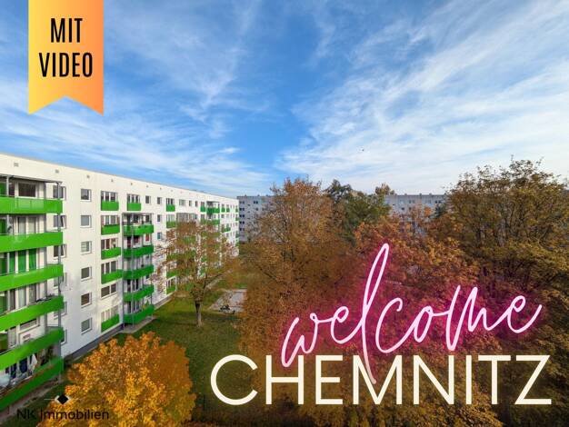 Wohnung zur Miete 280 € 3 Zimmer 56 m² Dachgeschoss, 5. Geschoss Str. Usti nad Labem 319 Kappel 823 Chemnitz 09119