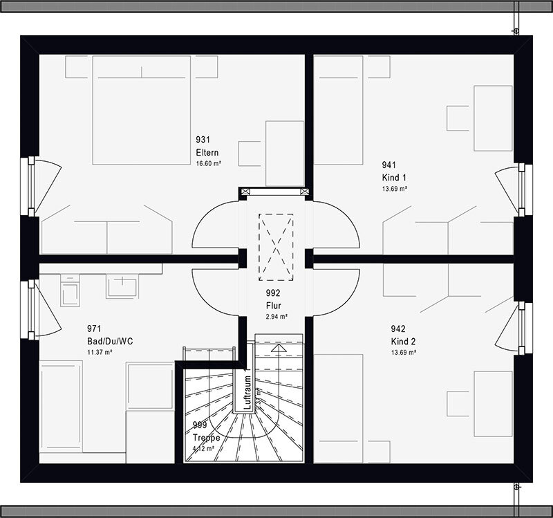 Einfamilienhaus zum Kauf 242.659 € 4 Zimmer 112 m²<br/>Wohnfläche Züsch 54422