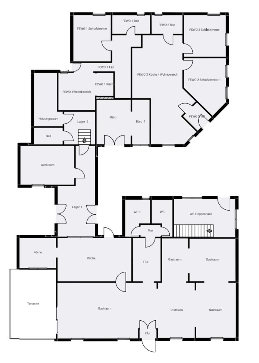 Haus zum Kauf 11 Zimmer 445 m²<br/>Wohnfläche 822 m²<br/>Grundstück Bergen Bergen auf Rügen 18528