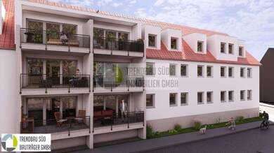 Wohnung zum Kauf - Erstbezug provisionsfrei 390.500 € 3,5 Zimmer 83,9 m² Dachgeschoss Dellmensinger Straße 9 Ersingen Erbach 89155