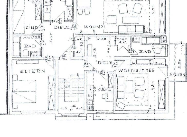 Wohnung zum Kauf 248.000 € 5 Zimmer 124 m² frei ab sofort Borbeck-Mitte Essen-Borbeck 45355