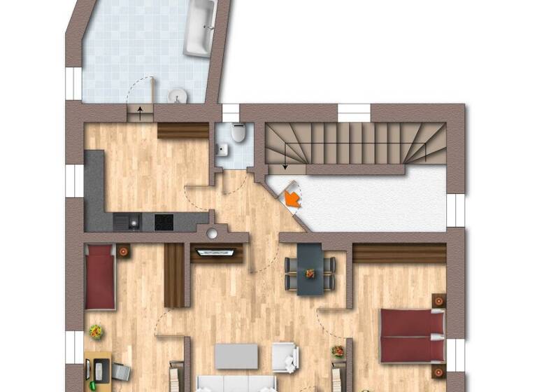 Wohnung zum Kauf 295.000 € 3 Zimmer 1. Geschoss Bad Ischl 4820