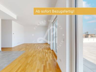 Wohnung zum Kauf - Neubau 898.900 € 3 Zimmer 104,5 m² 6. Geschoss Gallus Frankfurt 60326