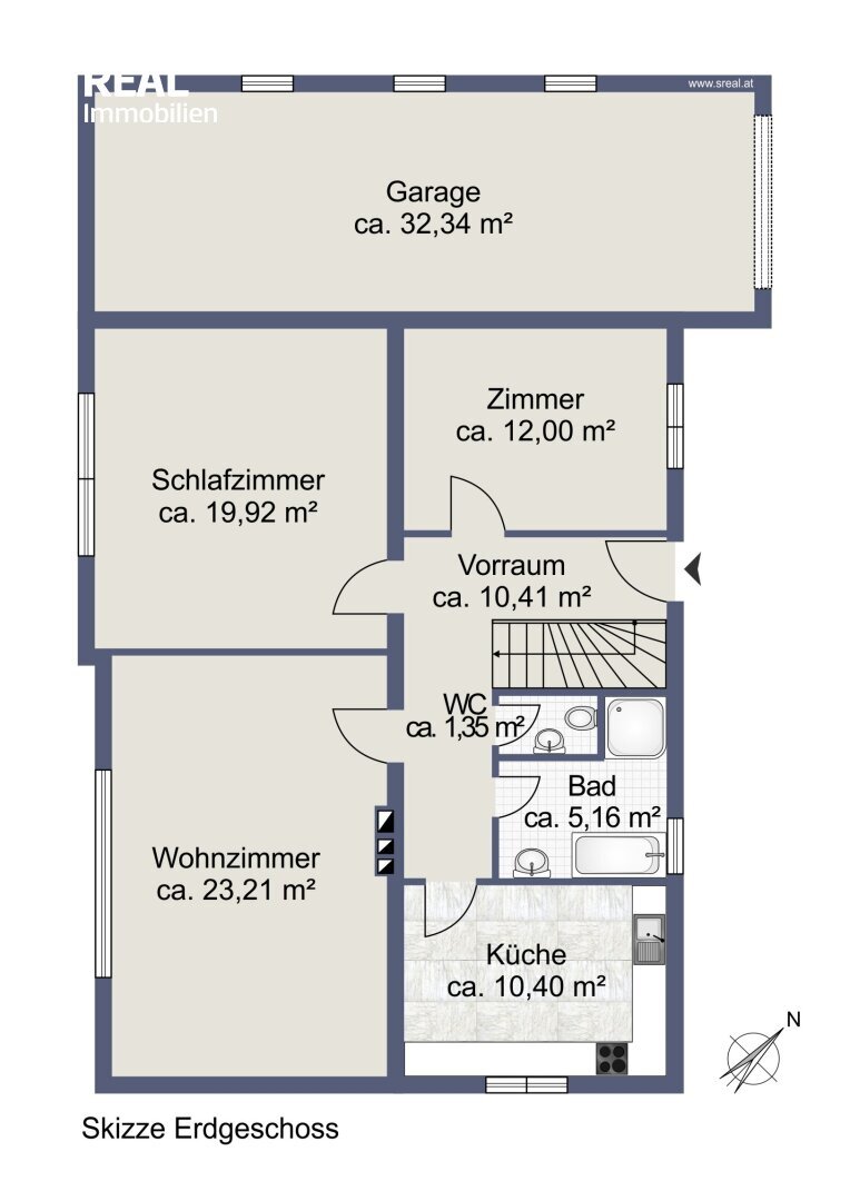 Mehrfamilienhaus zum Kauf 384.000 € 8 Zimmer 245,5 m²<br/>Wohnfläche 1.064 m²<br/>Grundstück Hofstetten-Grünau 3202