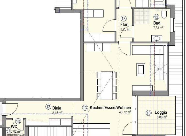 Wohnung zum Kauf - Erstbezug provisionsfrei 408.050 € 3 Zimmer 104,4 m² 3. Geschoss Wüllen Ahaus / Wüllen 48683
