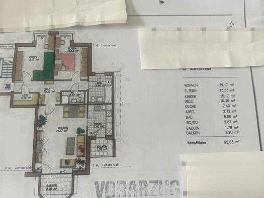 Wohnung zur Miete 930 € 3 Zimmer 94 m² Geschoss 3/4 frei ab 01.10.2025 Villingen Villingen-Schwenningen 78048