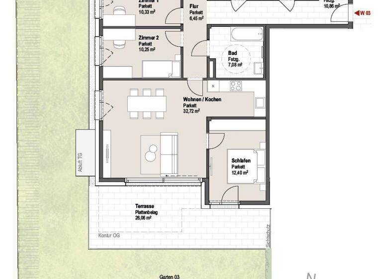 Wohnung zum Kauf 744.354 € 4 Zimmer 95,4 m² Saalbach 5753