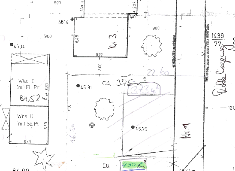 Grundstück zur Miete 995 € 450 m² Grundstück Rollenhagenweg 1 Kladow Berlin 14089