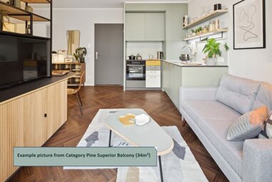 Wohnung zur Miete Wohnen auf Zeit 1.678 € 2 Zimmer 40 m² frei ab 03.08.2024 Braunschweiger Straße Neukölln Berlin 12055