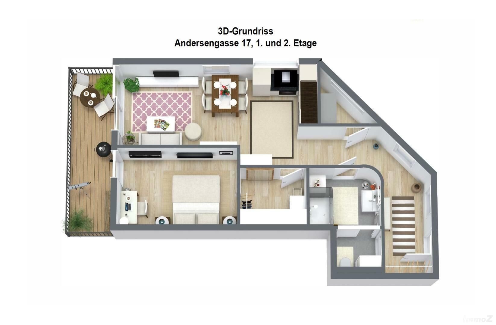 Wohnung zur Miete 759,65 € 2 Zimmer 56,7 m²<br/>Wohnfläche 2.<br/>Geschoss ab sofort<br/>Verfügbarkeit Andersengasse 17 Liebenau Graz 8041