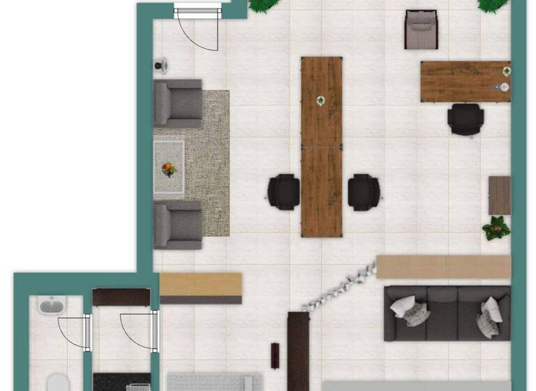 Bürofläche zur Miete 490 € 41,2 m² Bürofläche Eberbach 69412