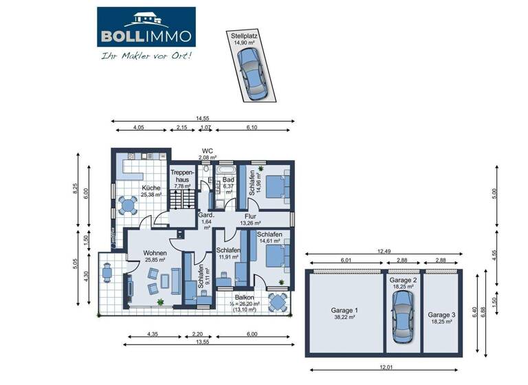 Wohnung zum Kauf 265.000 € 5 Zimmer 138 m² EG Birkendorf Ühlingen-Birkendorf 79777