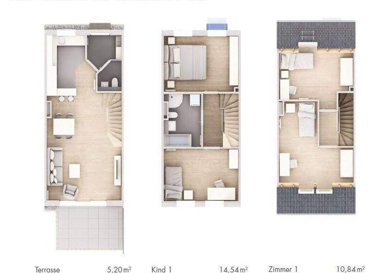 Reihenmittelhaus zum Kauf - Erstbezug 459.900 € 5,5 Zimmer 116 m² 183 m² Grundstück Am alten Bahnhof 6-8 Wolfskehlen Riedstadt / Wolfskehlen 64560