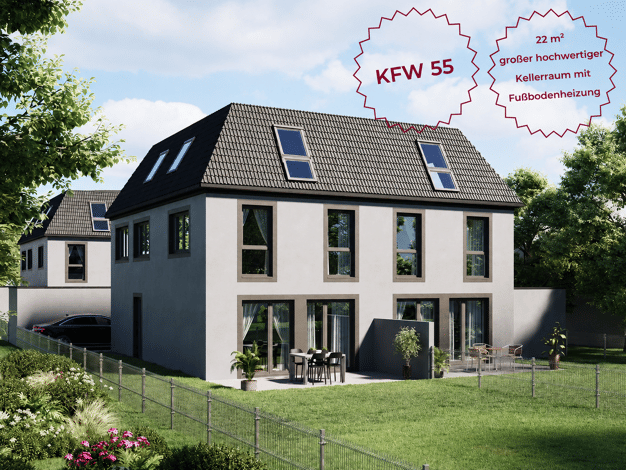 Doppelhaushälfte zum Kauf - Erstbezug provisionsfrei 889.000 € 5 Zimmer 143,3 m² 260 m² Grundstück Ingolstadt 85057